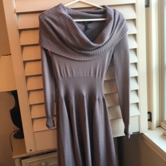 BCBG cowl sweater dress - Picture 3 of 5